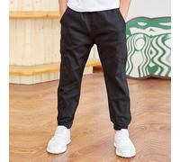 Pantaloni jogger casual sportivi da esterno per ragazzo pre-adolescente, 1 pezzo, primavera estate autunno, ritorno a scuola 7Y,8Y,9Y,10Y,11-12Y,14Y,13-14Y,12Y,16Y,15-16YColore unicoPoliestere