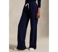 Pantaloni joggings larghi Blu S Tinta unita