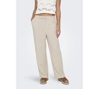 Pantaloni larghi Beige XS / L32 Tinta unita