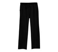 Pantaloni Larghi Donna Elasticizzati con Coulisse E Tasche Laterali Modello Palazzo in Morbido Cotone Perfetti per Un Look Comodo E alla Moda per Il Tempo Libero