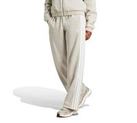 Pantaloni larghi in felpa Essentials 3-Stripes Beige S Tinta unita