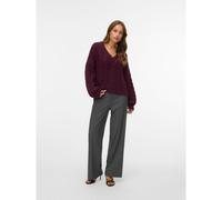 Pantaloni larghi Nero XS / L32 Tinta unita
