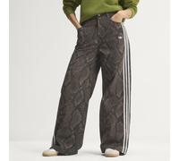 PANTALONI LARGHI SNAKE PRINT DENIM Earth Strata / Aurora Coffee 33-32