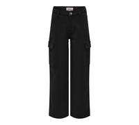 KIDS ONLY Kogyarrow-vox STR Cargo Pant Pnt Noos Pantaloni Cargo da Ragazza, Nero, 128