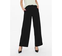 JDY Pantaloni con pieghe 'Geggo' nero, Taglia 38