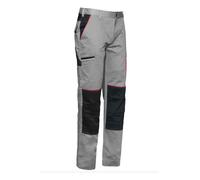 Pantaloni lavoro Issaline 9030B080L STRETCH LINE Boom Grigio e Nero