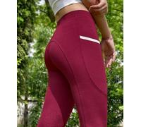 Pantaloni leggings da equitazione Winner con riporti in silicone per bambina Win