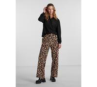 Pieces Gurla High Waist Pants Marrone L Donna
