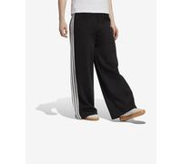 Pantaloni lunghi adidas 3-Stripes Fleece Wide nero donna - S