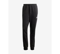 adidas Uomo Essentials FEELCOZY Fleece Pant, Black/White, XL