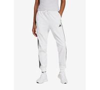 Pantaloni lunghi adidas Essentials Jogger 3 Stripes bianco nero donna - XL