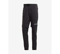 Pantaloni lunghi adidas Terrex Utilitas Zip-Off nero puro - L