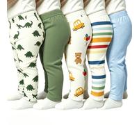 Pantaloni lunghi casual morbidi e minimalisti per bambini maschi, nuovi e carini, assortimento casuale, confezione da 5 pezzi, invio confezione da 2 pezzi, 2 pezzi/set, pantaloni per bambini per outfi