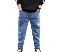 Pantaloni Lunghi Casual per Ragazzi,Abbigliamento Teenager Ragazzi Loose Fit Preppy Scuola Atletica Leggeri con vestibilità Larga Tinta Unita Allentati da Jogging Il Tempo Libero