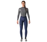 pantaloni lunghi da ciclismo da donna Espresso blu scuro