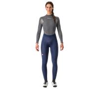 pantaloni lunghi da ciclismo da donna Espresso blu scuro