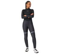 pantaloni lunghi da donna con bretelle Polare 2 nero