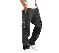 Pantaloni Lunghi da Uomo da Lavoro Jogging Baggy Leggeri Tuta Resistenti Pantalone Sport Outdoor Streetwear Sportivi Elastica Trekking per Il Tempo Libero per attività all'Aria Aperta