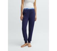 HUGO Pantaloni della tuta in misto cotone con elastico in vita con logo - Style SPORTY LOGO_PANTS, 50520499 Blu scuro L