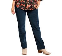 Pantaloni lunghi in velluto a costine per donna scacchi dritti portachiavi casual abbigliamento tinta unita loungewear autunno scacchi per tutti i giorni pantaloni taglia grande donna elastico, blu