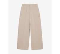 Pantaloni lunghi Lacoste Wide Fit Jersey beige donna - 34