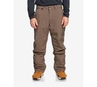 Pantaloni lunghi Quiksilver Estate marrone scuro - S