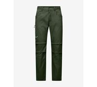 Pantaloni lunghi Salewa Agner Hemp Ripstop verde bosco - S