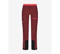Pantaloni lunghi Salewa Sella Light Durastretch rosso nero donna - 42