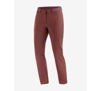 Pantaloni lunghi Salomon Wayfarer Warm Regular viola granata donna - 40