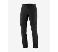 Pantaloni lunghi Salomon Wayfarer Zip Off nero donna - 40