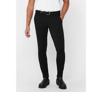 Pantaloni Mark slim elasticizzati Nero 46 (IT) - W33 L34 (US) Tinta unita