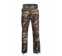 PANTALONI MILITARI BDU CARGO BY MIL-TEC MIMETICI WOODLAND SUPER RINFORZATI