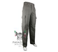 PANTALONI MILITARI TEDESCHI cotone MOLESKIN CARGO TASCONI VERDE