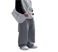 Pantaloni Moda Ragazzi 2025 Pantaloni di Base Ragazzo Pantaloni A Gamba Larga Taglio Dritto E Regolare Pantaloni Sportivi Elastici Joggers Sweatpants Vita Elastica età 2-14 Anni