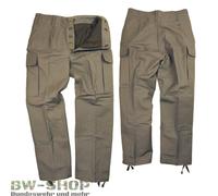 PANTALONI MOLESKIN ORIGINALI ESERCITO TEDESCO LEO KÖHLER FODERATI BW PANTALON...