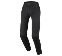 Pantaloni Moto Denim Donna Macna Lockwood Straight Black Taglia:28