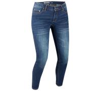 BERING BERING - Pantaloni Trust Slim Lady Blue Washe T5