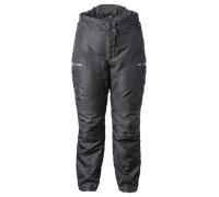 GMS-Moto Trento Neo, pantaloni tessili impermeabili da donna Corto XXL male Nero