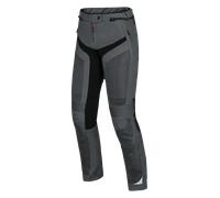 IXS Trigonis-Air Pantaloni tessili moto da donna, nero-grigio, taglia M per donne