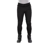 Macna Niche Le signore moto tessile pantaloni, nero, taglia S per donne