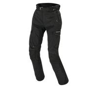 Macna Novado impermeabile Pantaloni tessili da moto da donna, nero, taglia XS per donne