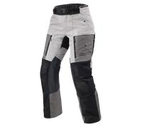 Revit Sand 5 H2O impermeabile Ladies Moto Tessile Pantaloni, nero-argento, taglia 40 per donne