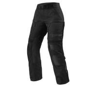Revit Sand 5 H2O impermeabile Ladies Moto Tessile Pantaloni, nero, Taglia Long 42