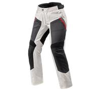 Revit Tornado 4 H2O impermeabile Pantaloni tessili da moto da donna, nero-argento, taglia 44 per donne