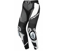 Pantaloni moto in pelle da donna IXON Vortex 3 nero-antracite-bianco XL