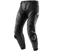 Pantaloni moto in pelle Rebelhorn Inferno neri 58