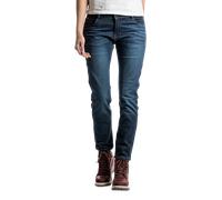 Pantaloni Moto IXON Billie Lunghi Lavati Blu28 Lungo Blu