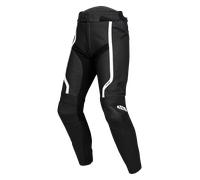 IXS Sport RS-600 1.0 Pantaloni moto in pelle, nero-bianco, taglia L 33 34