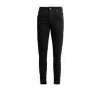 Pantaloni moto john doe jane high mono jeans donna nero grezzo John doe