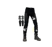 Pantaloni Moto Leggeri Estivi Jeans Da Equitazione In Denim